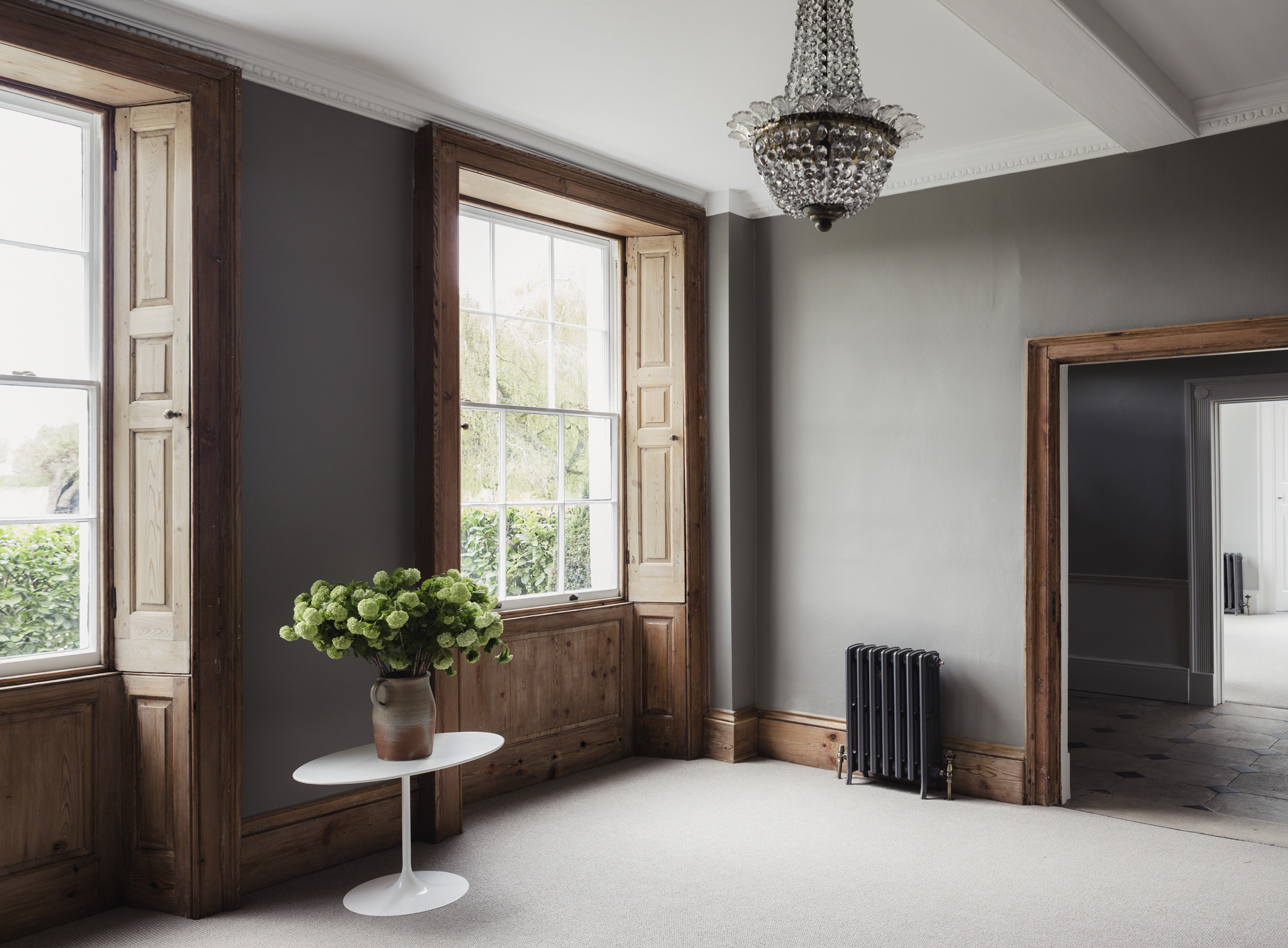 Period property beautiful minimal interior design