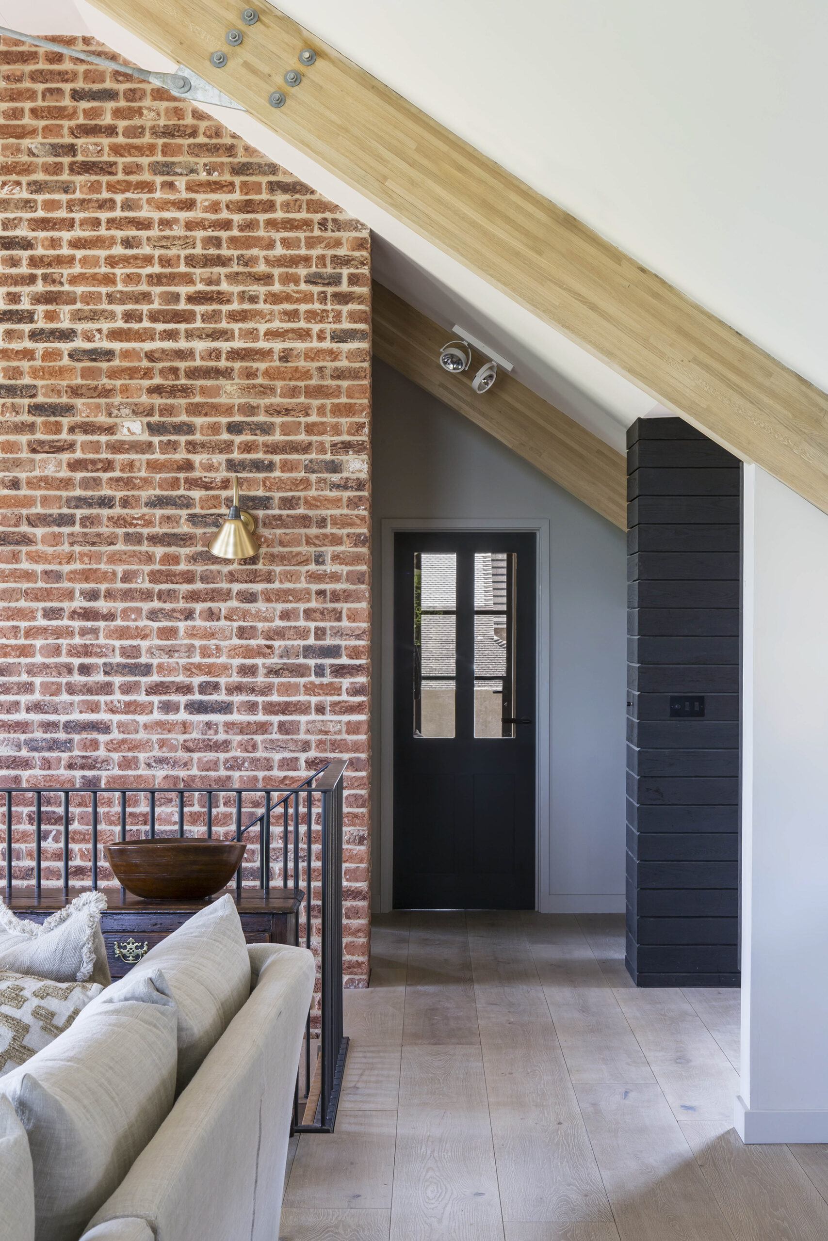 Industrial loft style interior design