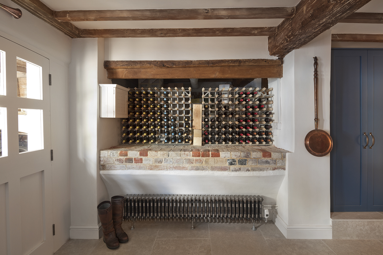 Heritage mill house renovation with original wine cellar