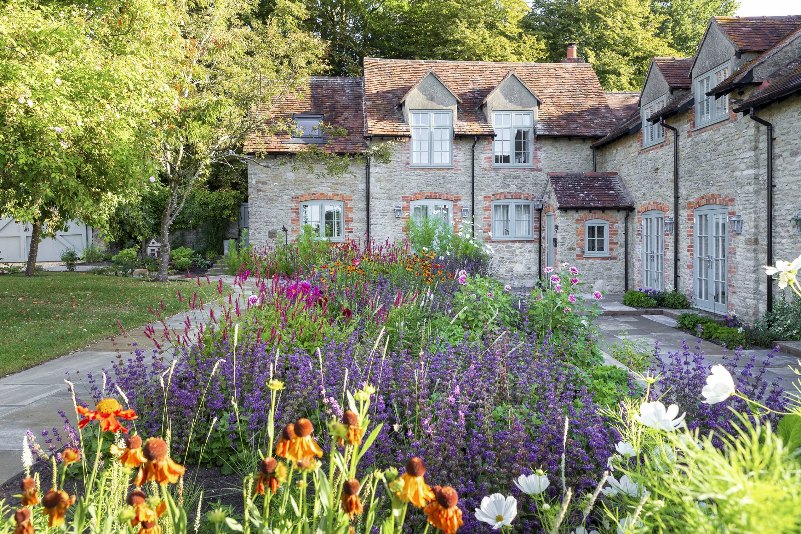 Cottage holiday home renovation and garden design