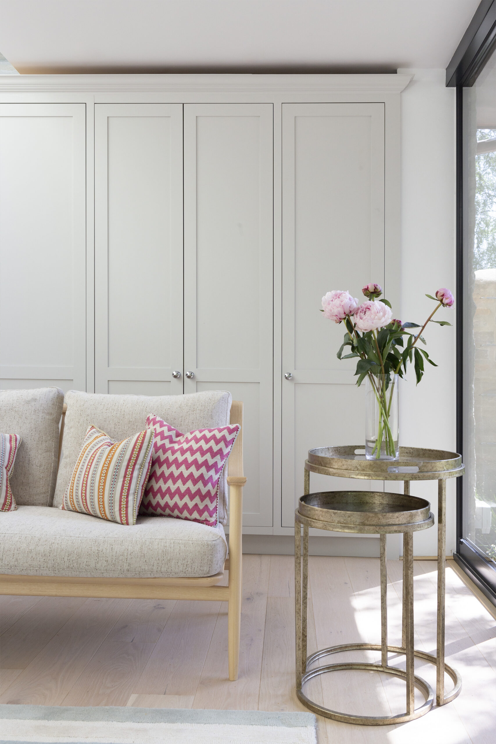 Farmhouse living room interiors