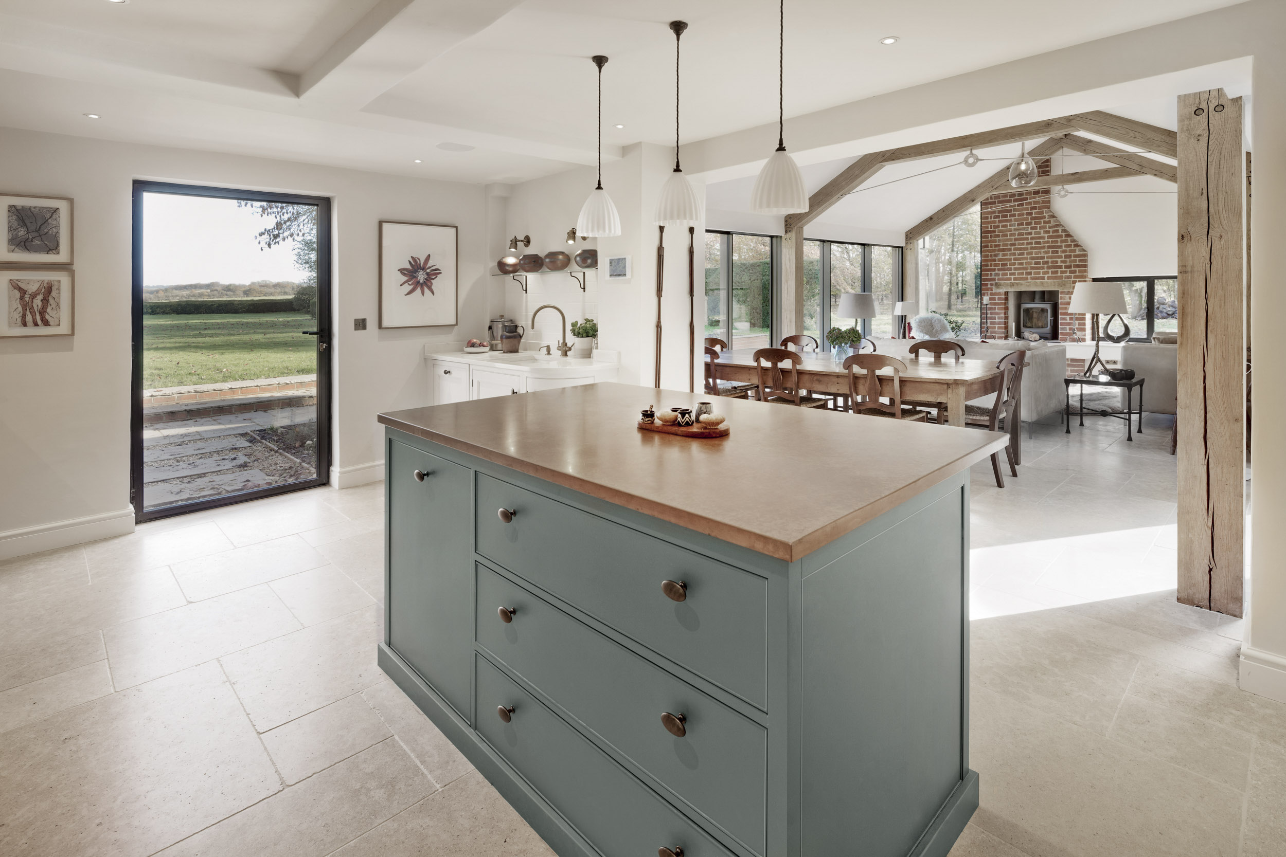 Listed country home beautiful kitchen renovation interior design