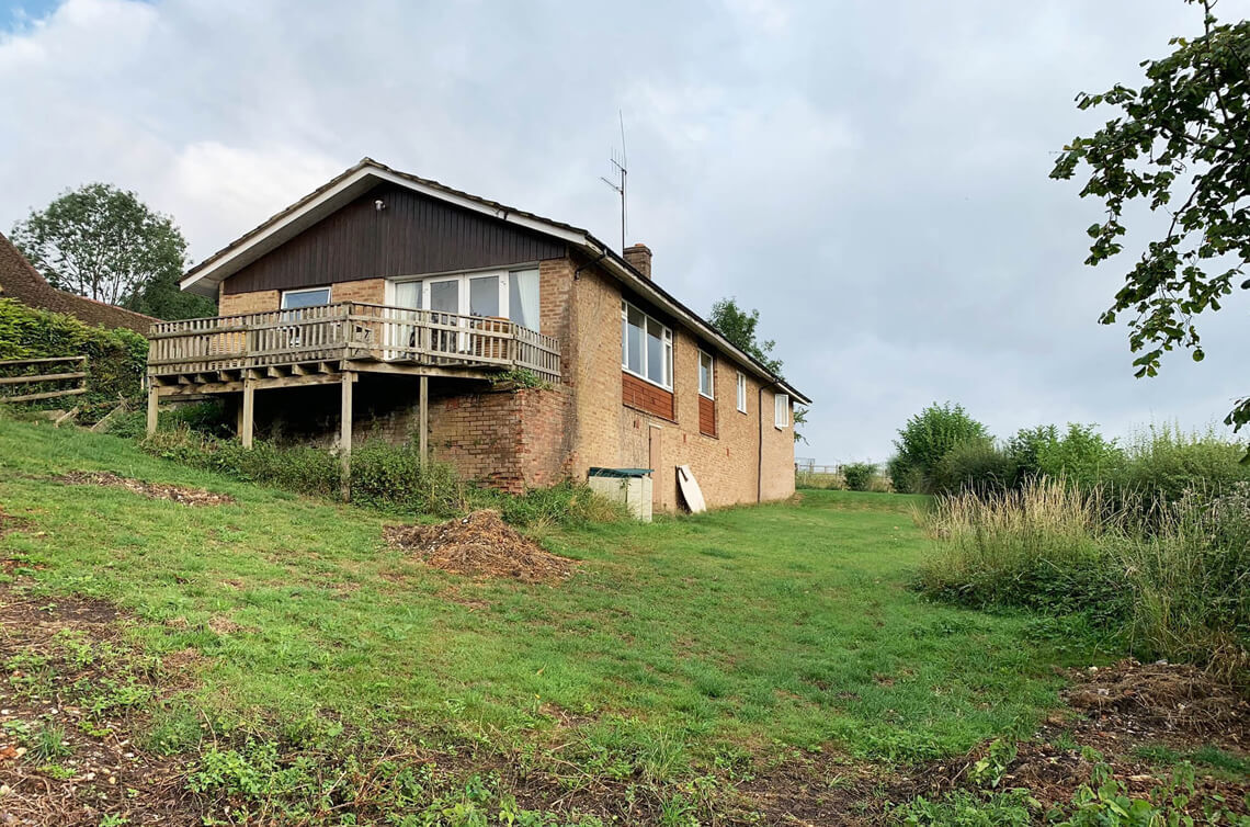 The Hide design journey. Before photo, from Barr Build